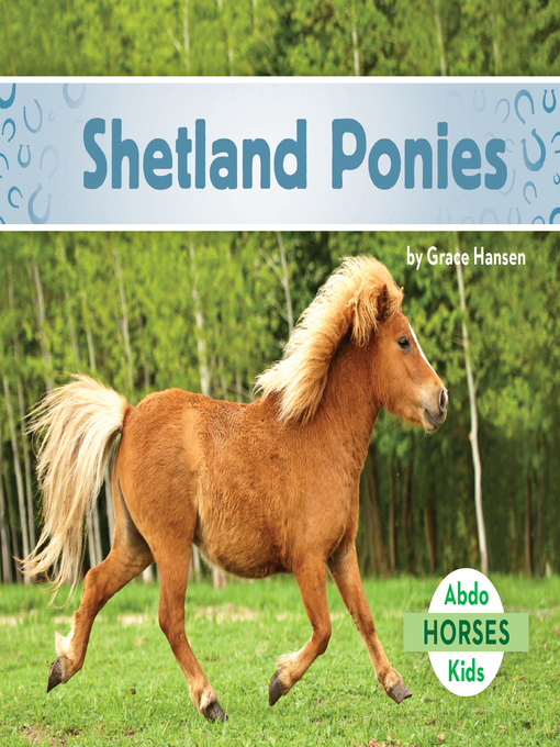 Title details for Shetland Ponies by Grace Hansen - Available